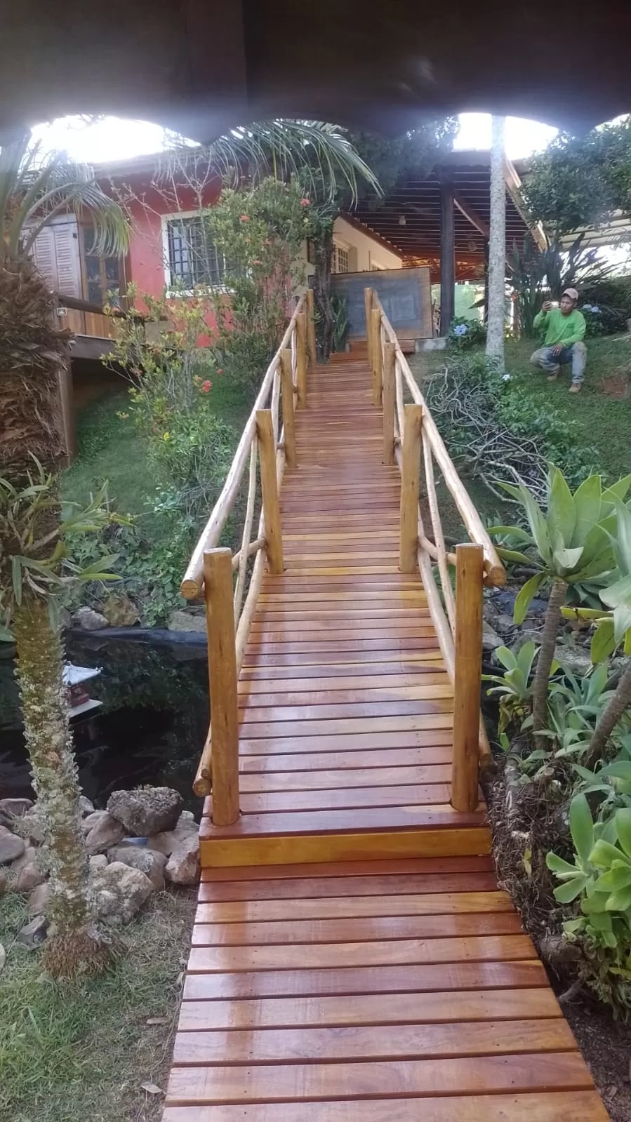 Eucalipto Tratado, Pergolado de Eucalipto, Cruzetas, Dormente, Deck de Madeira, Portões de Madeira, Estrutura e Acabamentos, Quiosque de Madeira em Jarinu